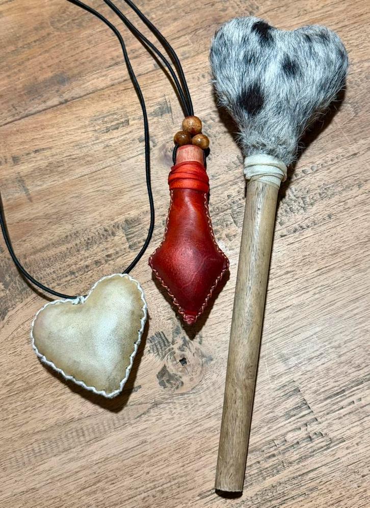 Ratel voordeelpakket in geit en paardenhuid, Muziek en Instrumenten, Percussie, Nieuw, Melodische percussie, Ophalen of Verzenden