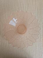 Vintage roze persglas schaal, ., Rond, Ophalen of Verzenden, .