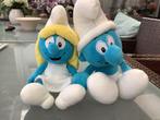 Smurf en Smurfin pluche knuffels, Ophalen of Verzenden, Zo goed als nieuw