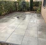 AANGEBODEN: NWE Keramische tuintegels 60x60x3 ~4m2 Antraciet, Tuin en Terras, Tegels en Klinkers, Ophalen, Nieuw, Keramiek, Terrastegels