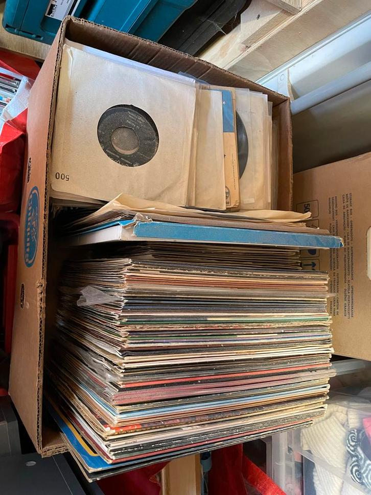 Grote partij LP's en Singles - 530 stuks!, Cd's en Dvd's, Vinyl | Overige Vinyl, Gebruikt, Overige formaten, Ophalen of Verzenden