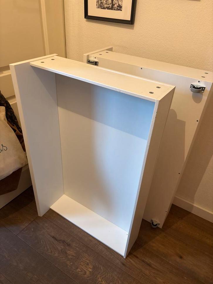 2x IKEA Malm Bedlades - Perfect voor extra opbergruimte!, Huis en Inrichting, Kasten | Kledingkasten, Gebruikt, Minder dan 100 cm