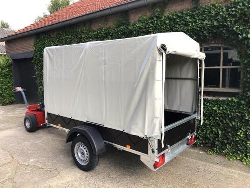 NIEUWE Bakwagen + Huif 254cm x 130cm NERGENS GOEDKOPER, Auto diversen, Aanhangers en Bagagewagens, Nieuw