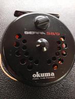 Okuma Sierra S 8/9 vliegvis/Roofvis Reel, Ophalen of Verzenden, Gebruikt, Molen