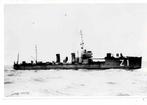 1916 NDSM torpedoboot HrMs Z1,Agfa fotokaart, Verzamelen, Scheepvaart, Verzenden, Gebruikt, Motorboot, Kaart, Foto of Prent