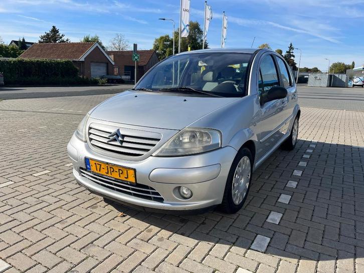 Citroën C3 1.6 I 16V 2002 Grijs, Auto's, Citroën, Particulier, C3, ABS, Airbags, Airconditioning, Boordcomputer, Centrale vergrendeling