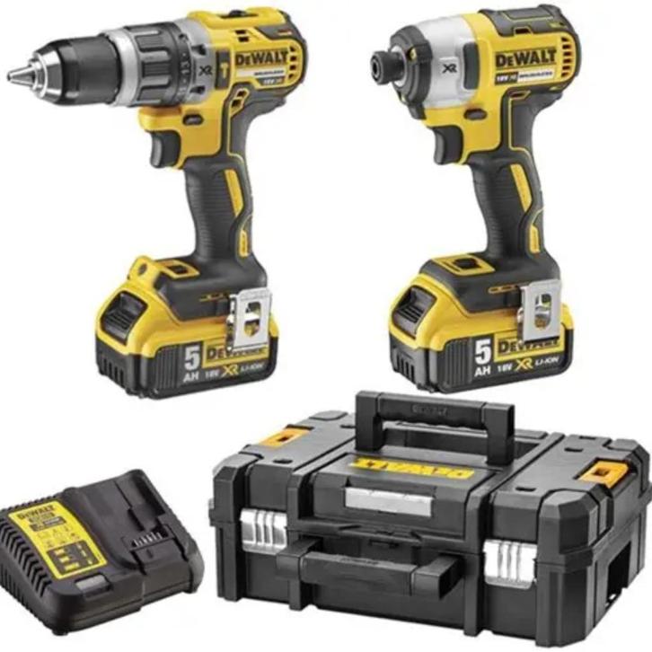 DeWalt DCK266P2T-QW Accu Combo-pack | NIEUW, Doe-het-zelf en Verbouw, Gereedschap | Boormachines, Nieuw