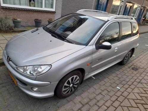 Peugeot 206 1.6 16V SW 2005 Grijs, Auto's, Peugeot, Particulier, Benzine, C, Stationwagon, Handgeschakeld, Origineel Nederlands