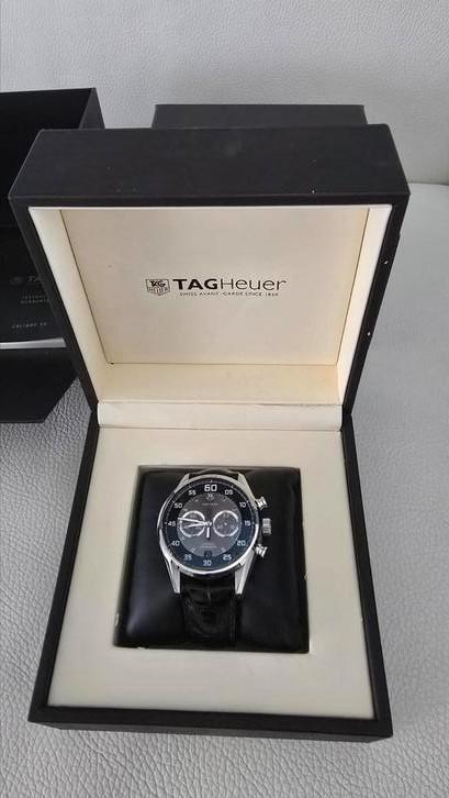 Tag Heuer Carrera Calibre 36 Flyback FULLSET!, Sieraden, Tassen en Uiterlijk, Horloges | Heren, Zo goed als nieuw, Polshorloge