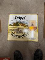 Karmeliet reclame bord (karton), Verzamelen, Biermerken, Ophalen of Verzenden, Nieuw, Reclamebord, Plaat of Schild, Overige merken