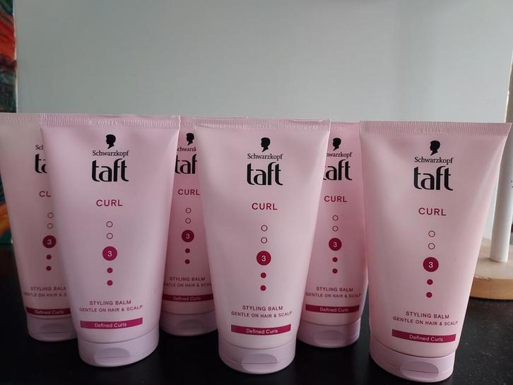 Taft Curl Styling Balm - 7 stuks, Sieraden, Tassen en Uiterlijk, Uiterlijk | Haarverzorging, Nieuw, Gel, Wax, Haarlak of Mousse
