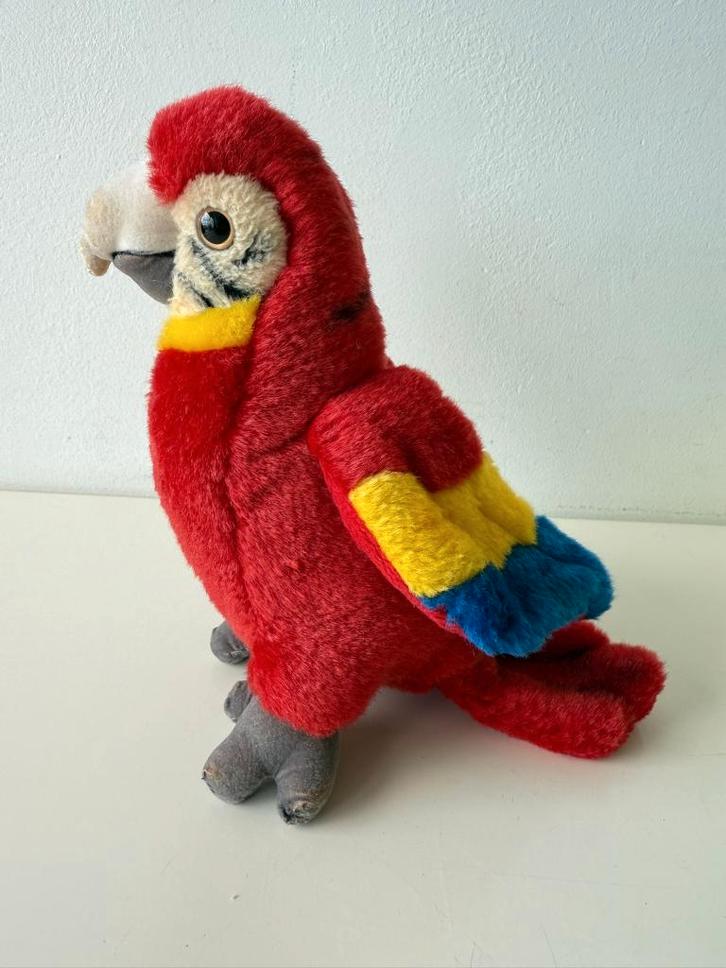 Knuffel papegaai rode ara 15 cm / WNF / WWF / Anna Club, Kinderen en Baby's, Speelgoed | Knuffels en Pluche, Gebruikt, Overige typen