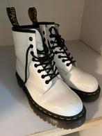 Dr Martens wit maat 40 lak glans echt leer, Ophalen of Verzenden, Zo goed als nieuw, Wit
