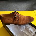 Prachtige Magnanni suede gesp schoenen met Cognac kleur 41, Overige kleuren, Verzenden, Magnanni, Gespschoenen