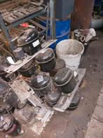 Partijtje koelkast motoren, Ophalen