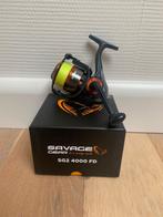 Nieuwe Savage Gear SG2 4000 molen + gevl lijn, 6 lagers, Watersport en Boten, Hengelsport | Roofvissen, Savage gear, Nieuw, Ophalen of Verzenden