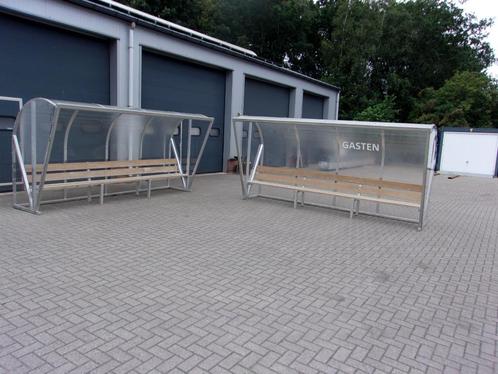 Dug-outs rookzitplaats overkapping, Tuin en Terras, Overkappingen, Zo goed als nieuw, Overige typen, Ophalen of Verzenden
