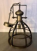 Countryfield donkergrijze/bronzen hanglamp, Ophalen, Zo goed als nieuw, Modern, Metaal