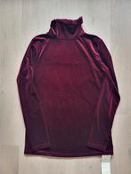 Nieuwe bordeaux Rode Velvet coltrui 1 size, Maat 38/40 (M), Nieuw, Ophalen of Verzenden, Onbekend