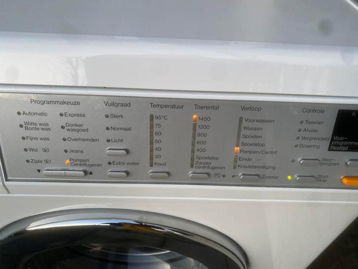 Miele  wasmachine 1450 toeren met wps, Witgoed en Apparatuur, Wasmachines, Zo goed als nieuw, 85 tot 90 cm, 1600 toeren of meer