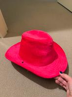 Felroze Cowboy Hoed - Maat 58 cm - Carnaval, Ophalen, Zo goed als nieuw, 58 cm (L, 7¼ inch) of meer, Hoed