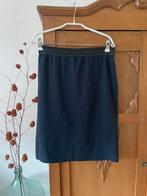 Blauwe rok Donna Due M, Ophalen of Verzenden, Zo goed als nieuw, Blauw, Onder de knie