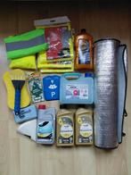 Verzameling autospullen (oliën, vloeistoffen, krabber, etc), Ophalen, Gebruikt