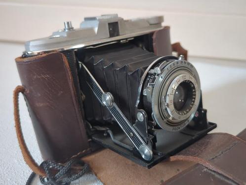 vintage Agfa Isolette 4.5 120 opvouwbare 50 this, Audio, Tv en Foto, Fotocamera's Analoog, Zo goed als nieuw, Compact, Overige Merken