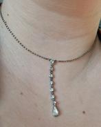 Ketting met oorbellen, Hangers, Nieuw, Ophalen of Verzenden, Zilver