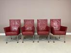 4 x Montis Chaplin stoelen Gerard van den Berg I.Z.G.S, Huis en Inrichting, Stoelen, Ophalen, Zo goed als nieuw, Metaal, Vier