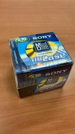 Set van 10 nieuwe  gesealde Sony minidiscs 74min, Nieuw, Overige typen, Ophalen of Verzenden, Sony