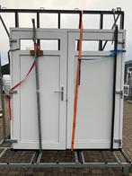 kunststof kozijnen / Dubbele deur, Doe-het-zelf en Verbouw, Kozijnen en Schuifpuien, Ophalen, Kunststof, Deurkozijn, Zo goed als nieuw