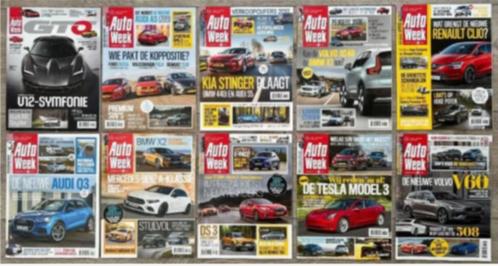 9 x Autoweek + 1 special Autoweek GTO 2018, Boeken, Auto's | Folders en Tijdschriften, Zo goed als nieuw, Algemeen, Ophalen of Verzenden