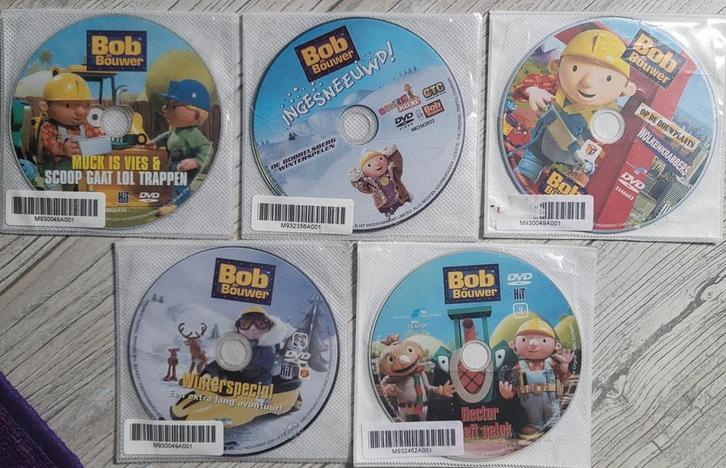Bob de Bouwer DVD Set + gratis Dieren DVD, Cd's en Dvd's, Dvd's | Kinderen en Jeugd, Zo goed als nieuw, Alle leeftijden, Ophalen of Verzenden