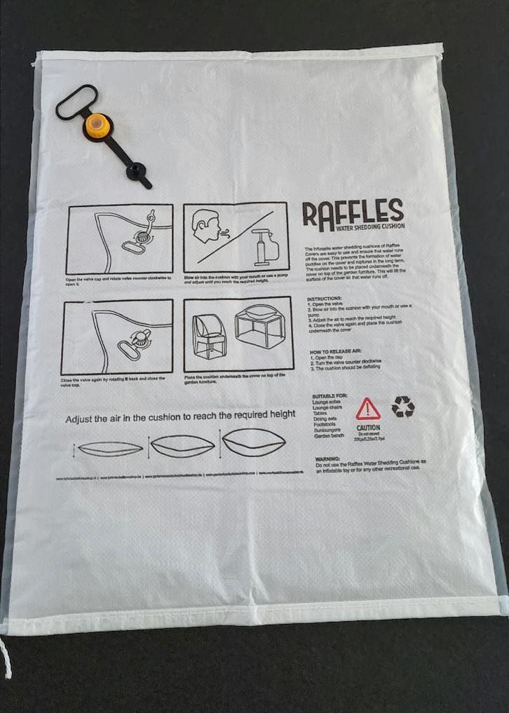 Waterafvoerkussen voor tuinmeubelhoes, Tuin en Terras, Tuinmeubel-accessoires, Nieuw, Ophalen of Verzenden