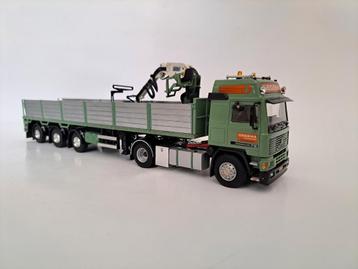 Volvo F12 WSI Oegema met Tekno stenentrailer beschikbaar voor biedingen