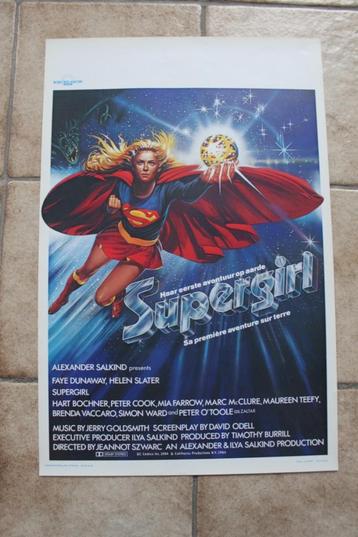 filmaffiche Supergirl 1984 filmposter beschikbaar voor biedingen