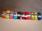 wol en garen scheepjes, phildar, bubble yum, Ophalen of Verzenden, Zo goed als nieuw, Haken, Naald