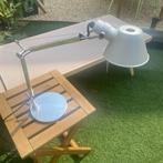 lamp - Artemide Tolomeo Micro burolamp retrofit aluminium., Huis en Inrichting, Lampen | Hanglampen, Ophalen, Gebruikt, Minder dan 50 cm