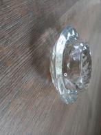 Prachtige kristallen waxinelichthouder, Huis en Inrichting, Overige materialen, Overige kleuren, Ophalen of Verzenden, Zo goed als nieuw