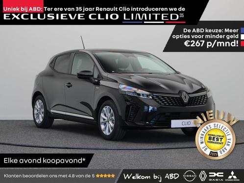 Renault Clio Limited 35 TCe 90pk | Uniek bij ABD | 35-jarige, Auto's, Renault, Bedrijf, Te koop, Clio, ABS, Achteruitrijcamera