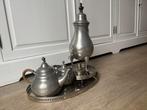 Antieke Daalderop tinnen theeservies, Antiek en Kunst, Antiek | Tin, Ophalen of Verzenden
