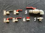 Kogelkranen, Ophalen, Gebruikt, Pvc, Minder dan 20 mm