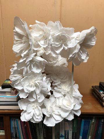 Bruiloftsdecoratie 2 grote center of bar pieces + bloemen beschikbaar voor biedingen