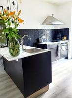 Inbouw keuken incl apparatuur, Huis en Inrichting, Keuken | Complete keukens, Ophalen, Gebruikt, Zwart, Overige typen