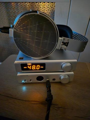 Topping D30Pro en A30Pro Dac en Amp combi Zilver. beschikbaar voor biedingen