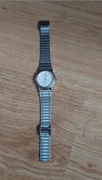 Heren hologe Q&Q quartz zilverkleurig met gouden details, Sieraden, Tassen en Uiterlijk, Horloges | Heren, Overige merken, Staal