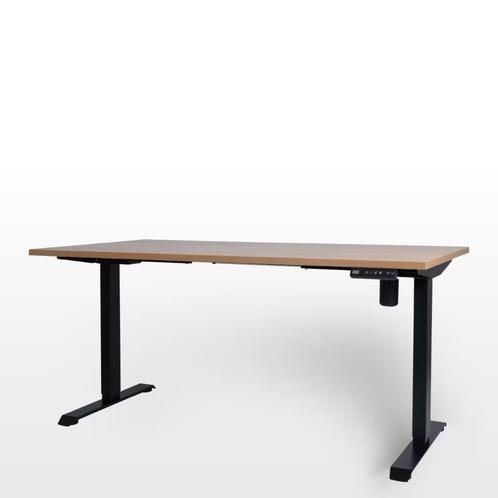 Elektrisch Zit Sta bureau 180x80 RM1 zwart frame NIEUW, Huis en Inrichting, Bureaus, Nieuw, Stabureau, Elektrisch, In hoogte verstelbaar