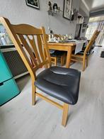 Eetkamerstoelen, Ophalen, Zwart, Hout, Zo goed als nieuw