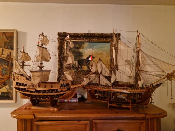 2 modelboten, Hobby en Vrije tijd, Modelbouw | Boten en Schepen, Ophalen